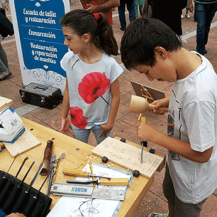 Talla de madera, restauración e iniciación a la carpintería, Torrelavega, Cantabria